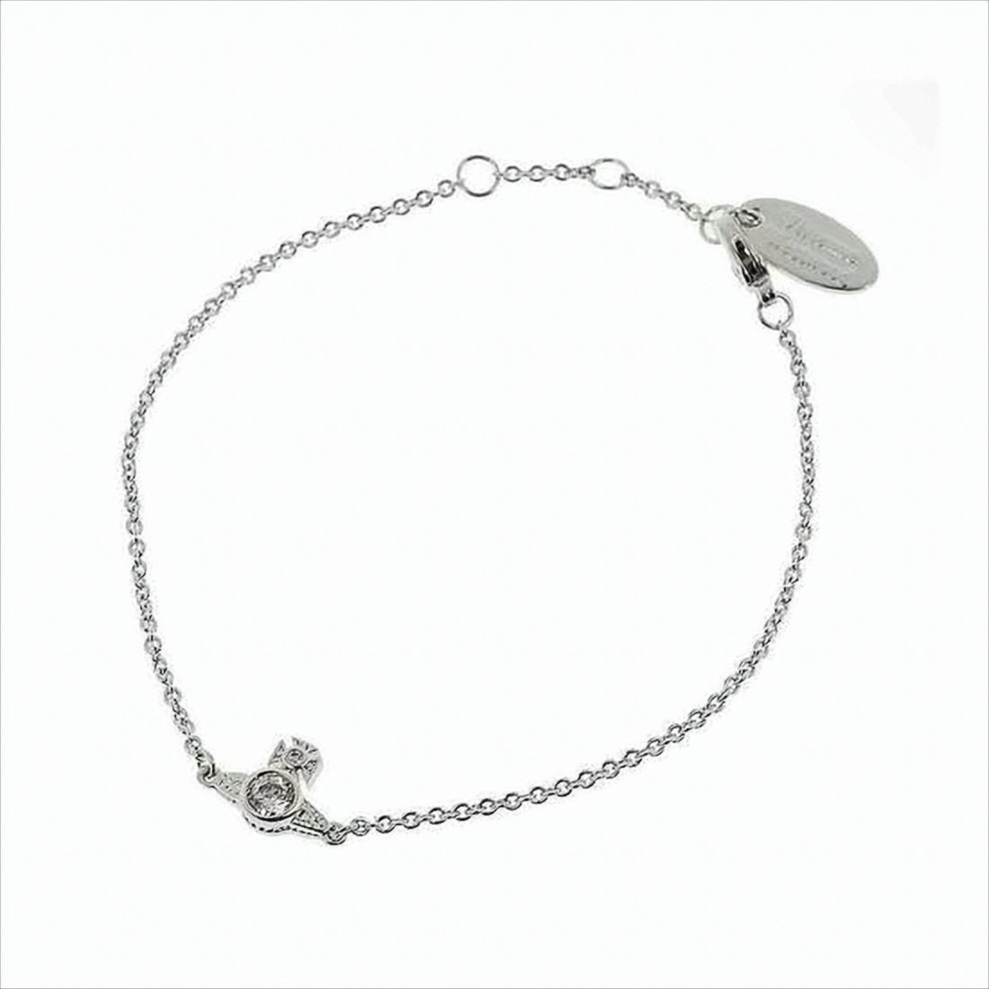 Delicate Silver Chain Bracelet with Unique Charm
