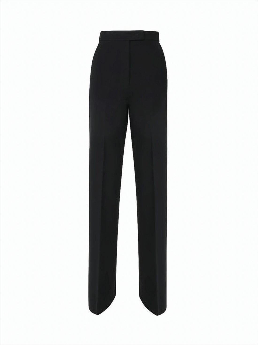 Tailored Straight-Leg Trousers with Subtle Pleats