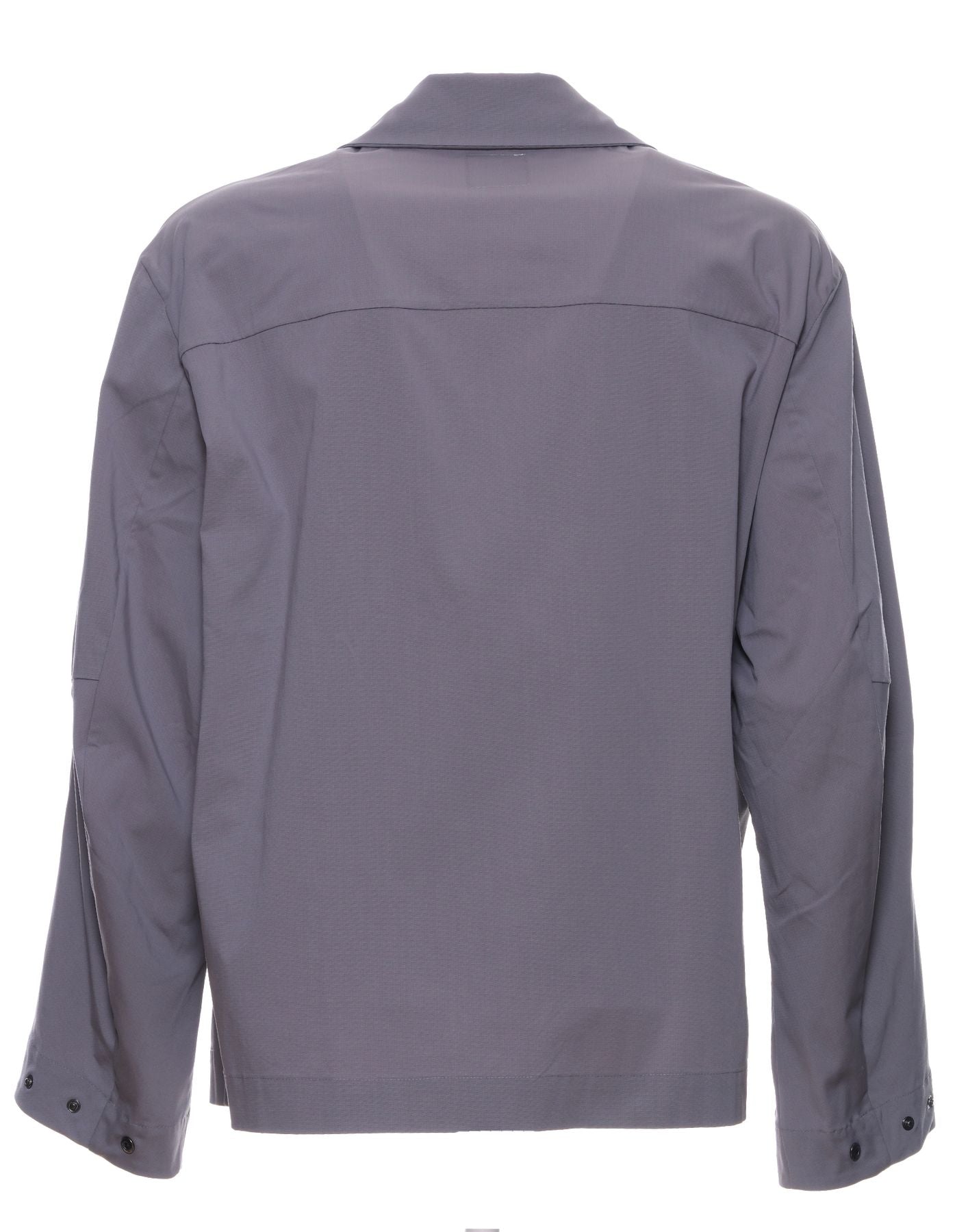 Technical Grey Shirt Jacket