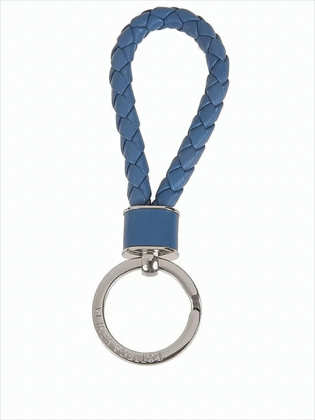 Bottega Veneta Braided Lambskin Leather Keyring