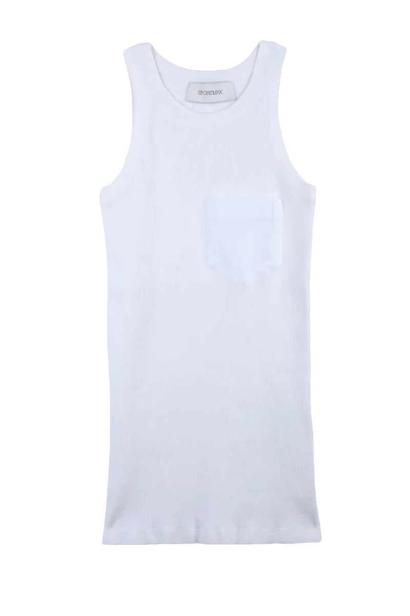 Aia Viscose and Polyester Top - White