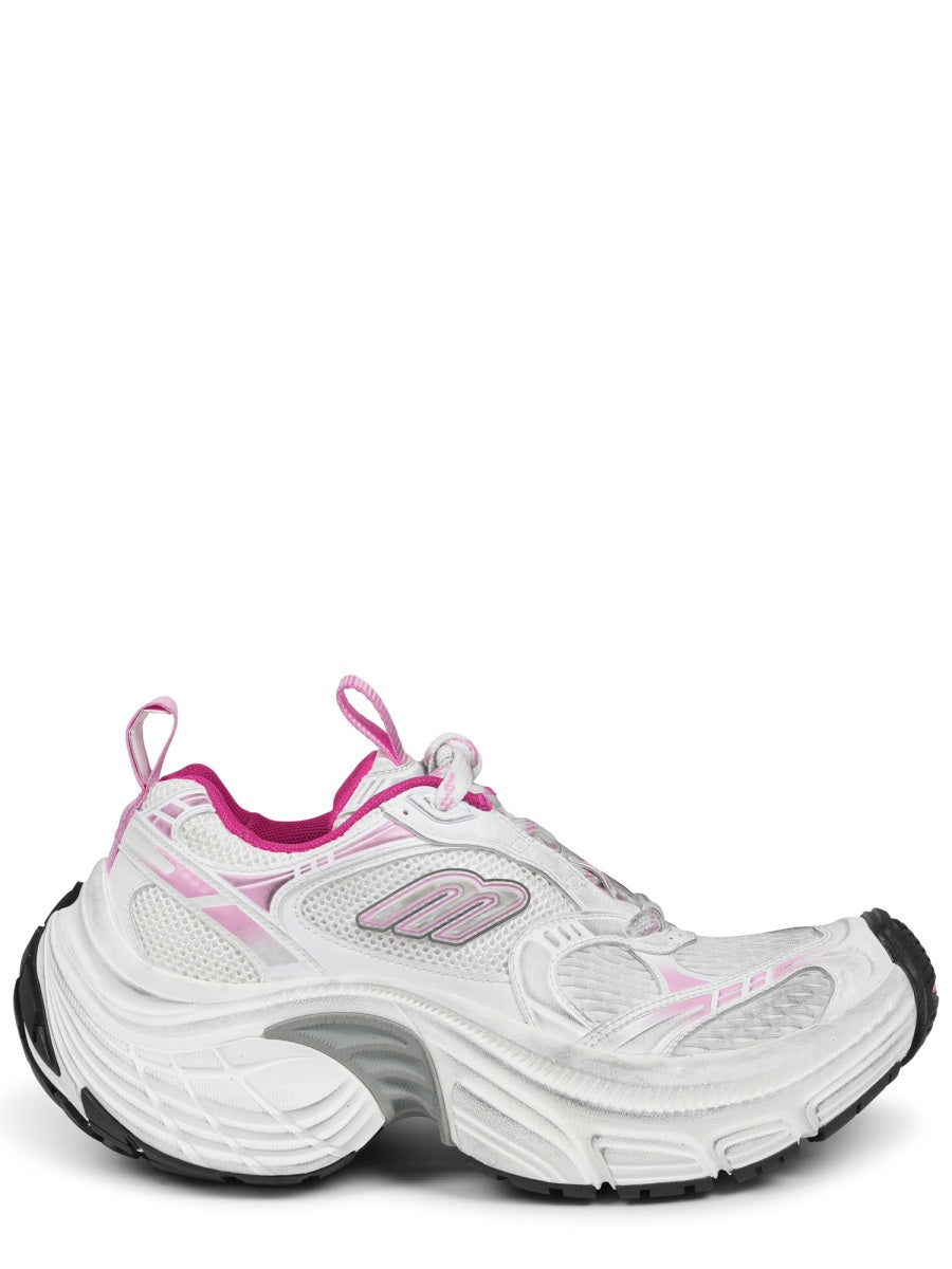 Chunky Sculpted Sole Sneakers With Dynamic Design