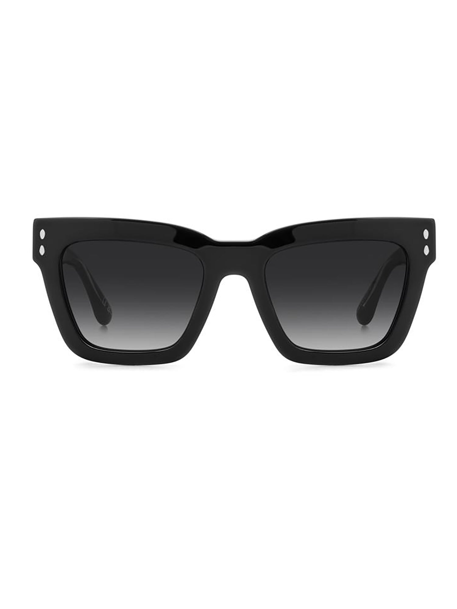Oversized Square Frame Sunglasses With Gradient Lenses