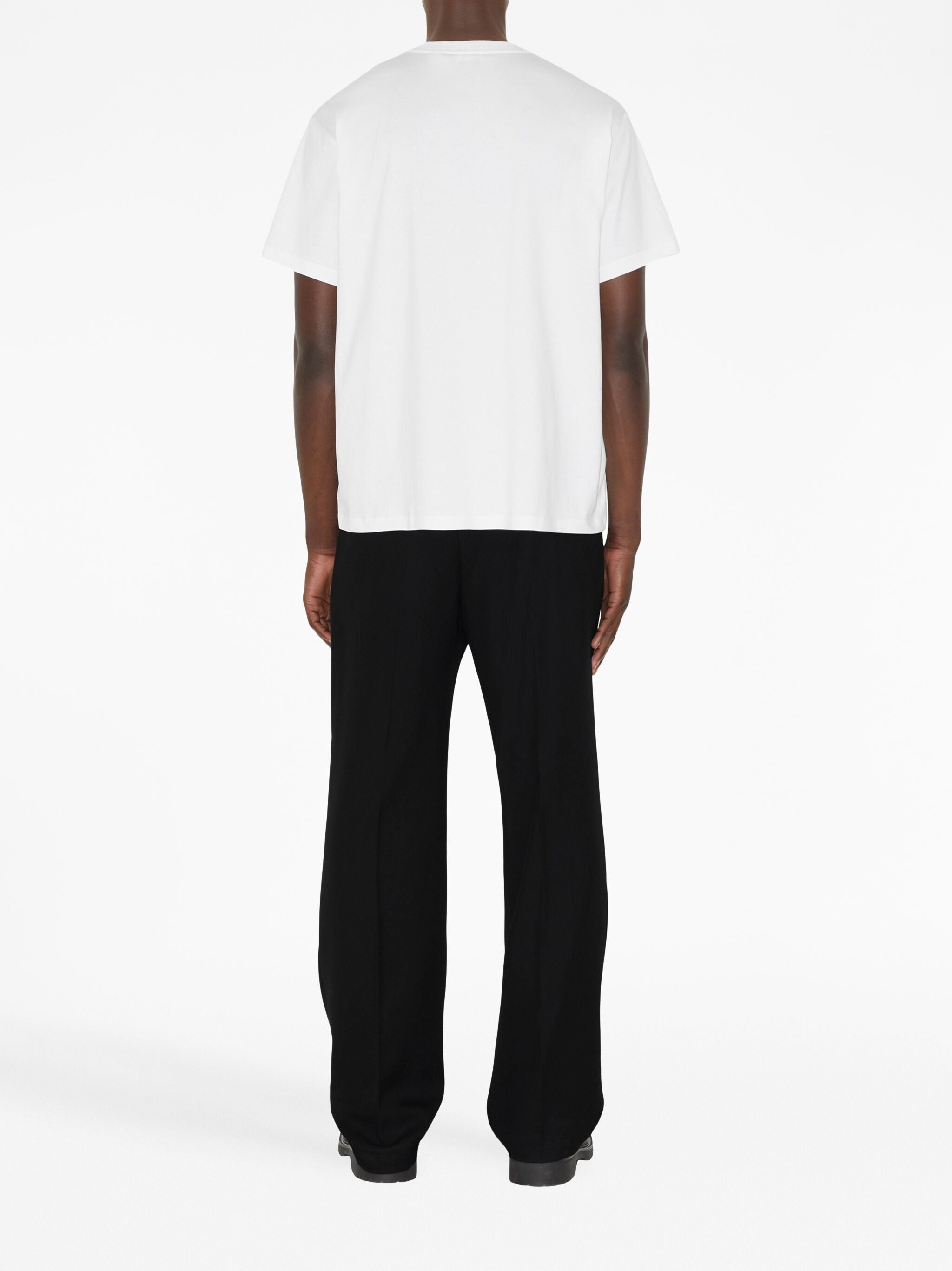 Tempah White Cotton Logo T-Shirt