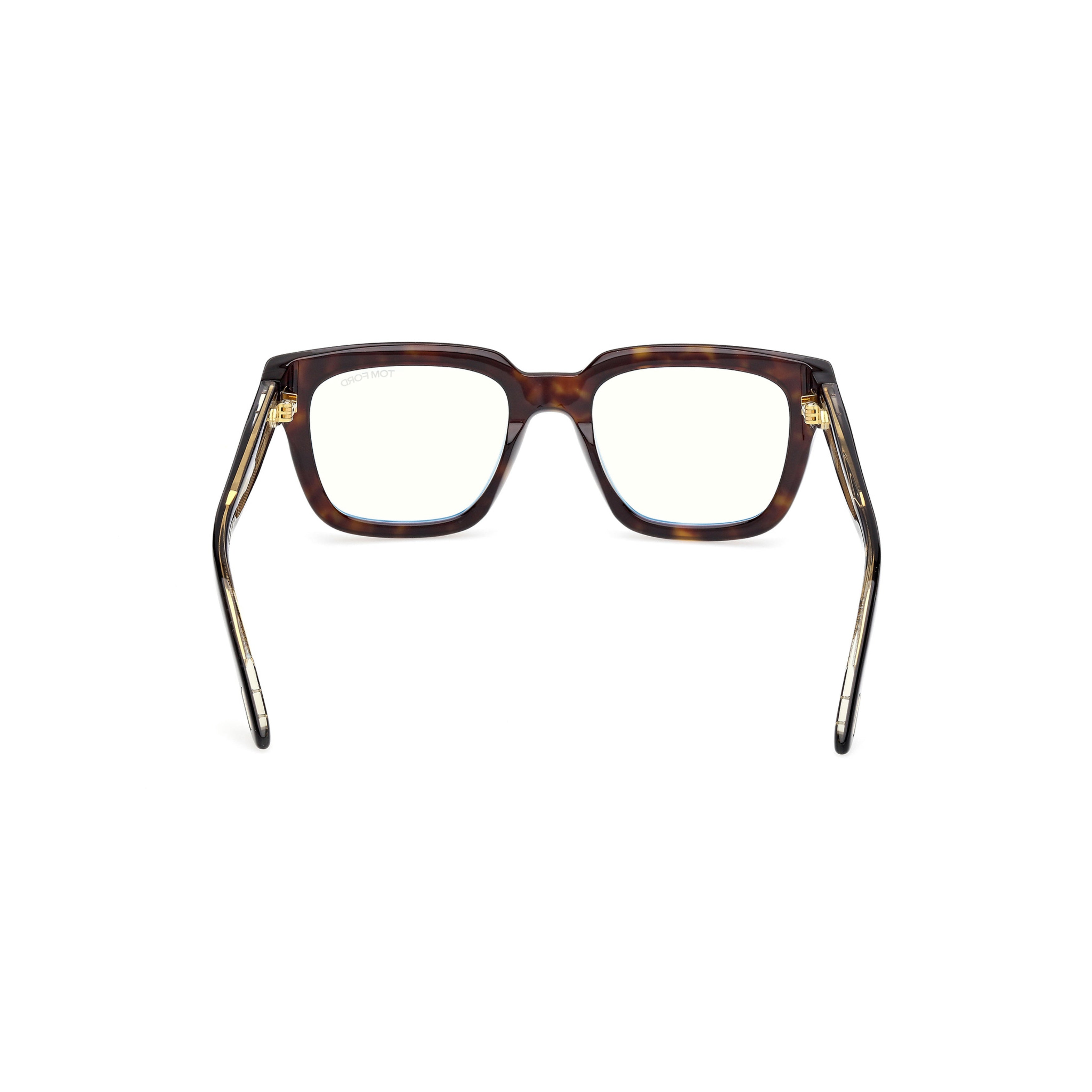 Ft6027-B Bold Tortoiseshell Square Frame Sunglasses