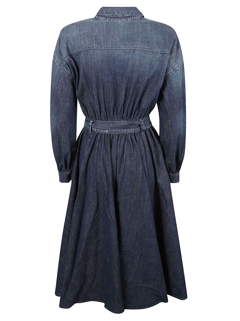 Classic Denim Shirt Dress