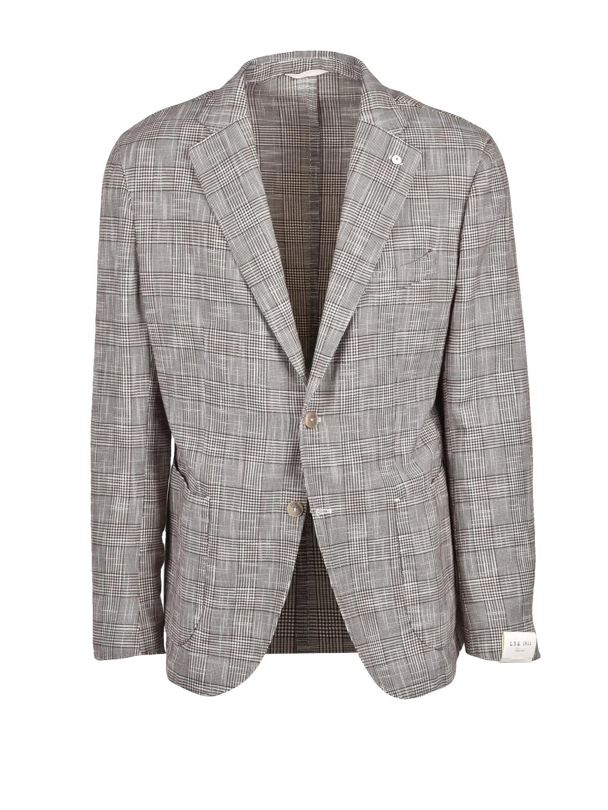 Round Jacket Cotton/Silk - Grey
