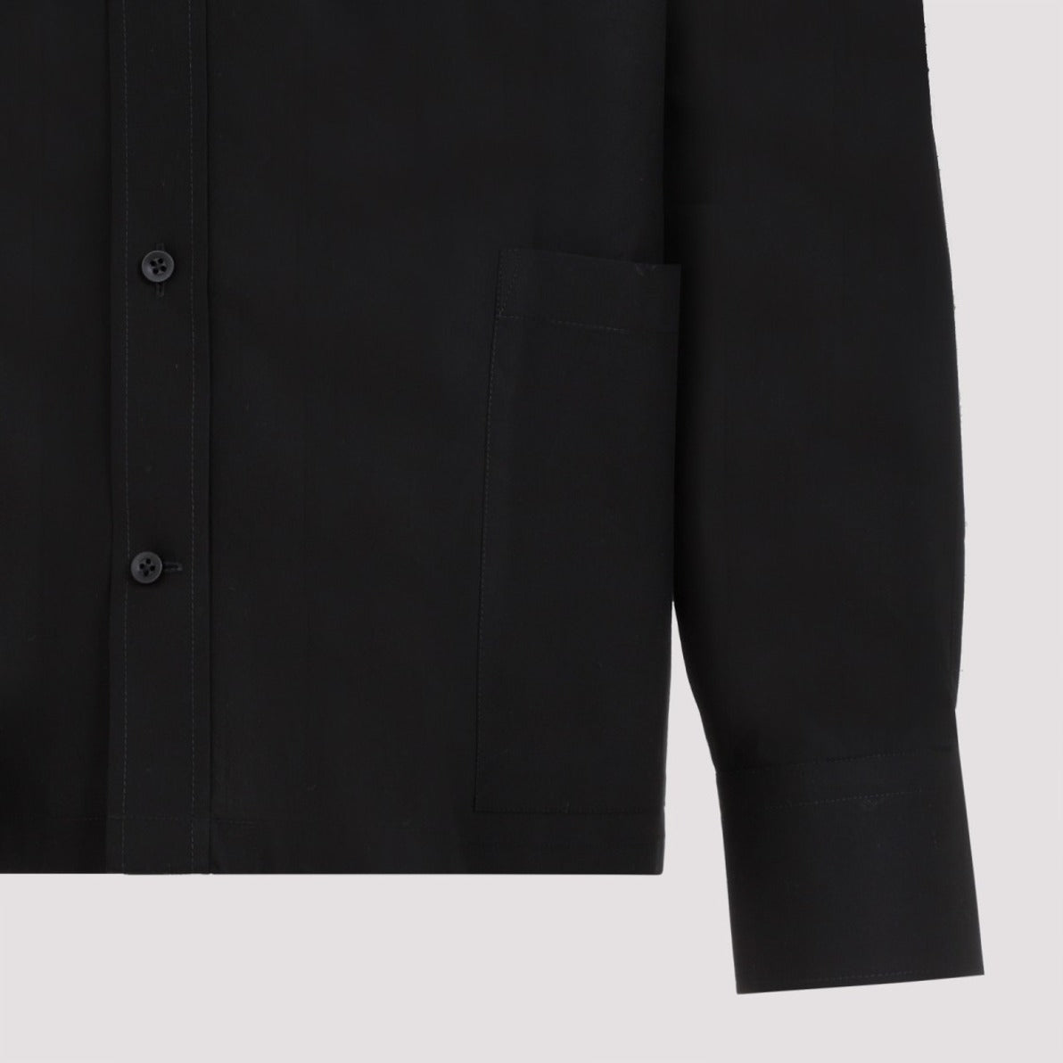 Black Cotton Shirt
