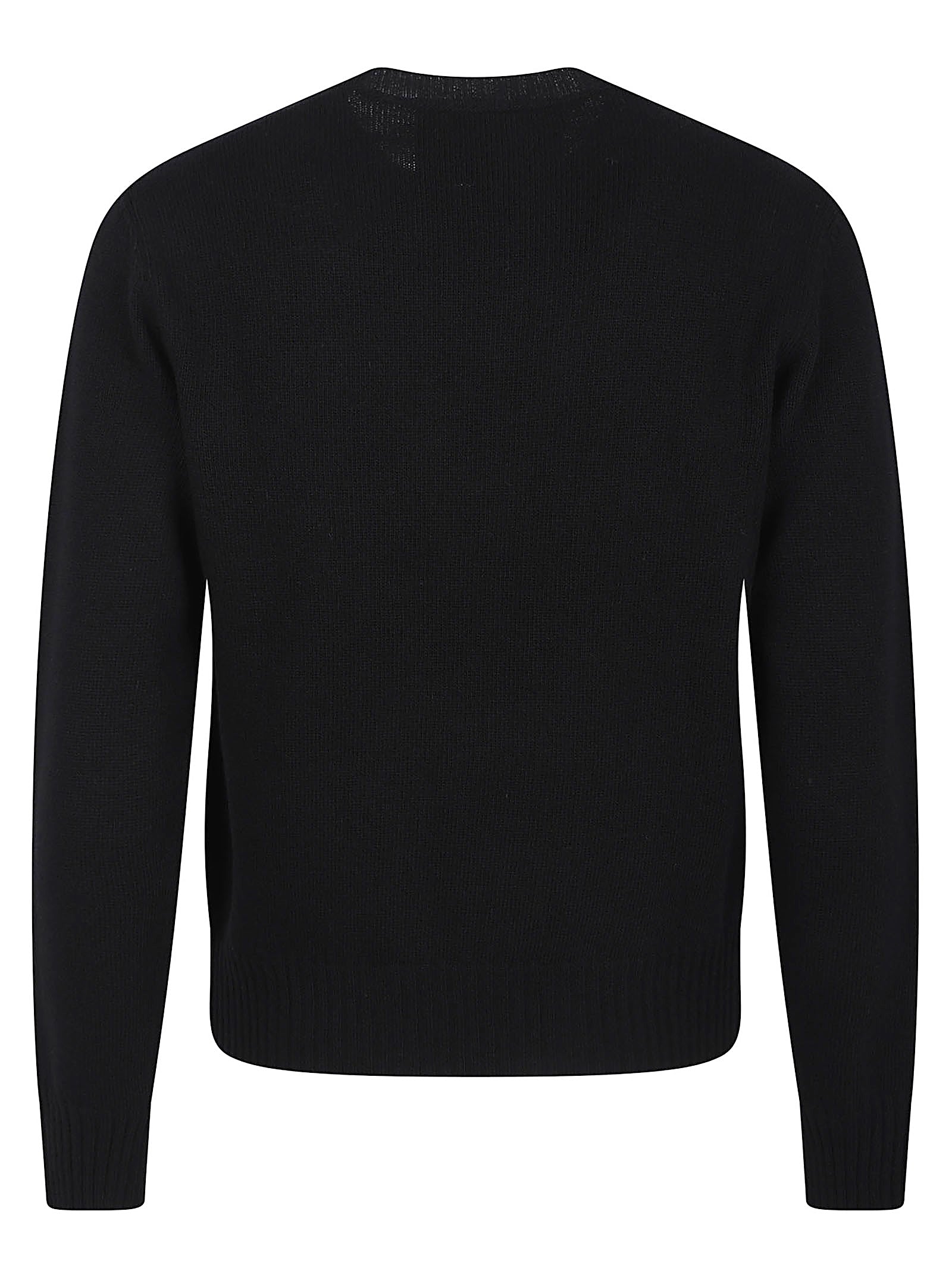 Wool Sweater with CV Panther Detail