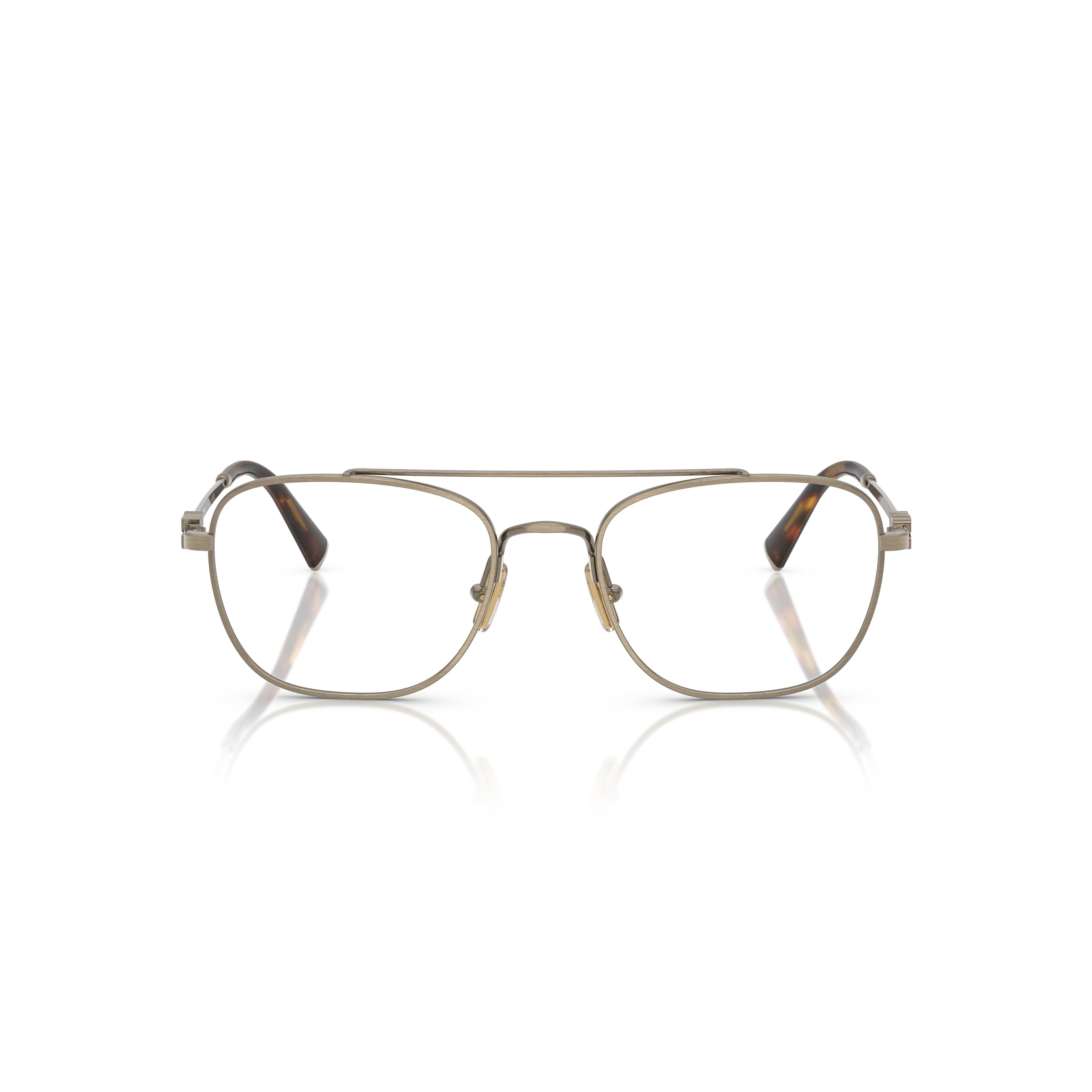 0mu 51wv Square Metal Eyeglasses