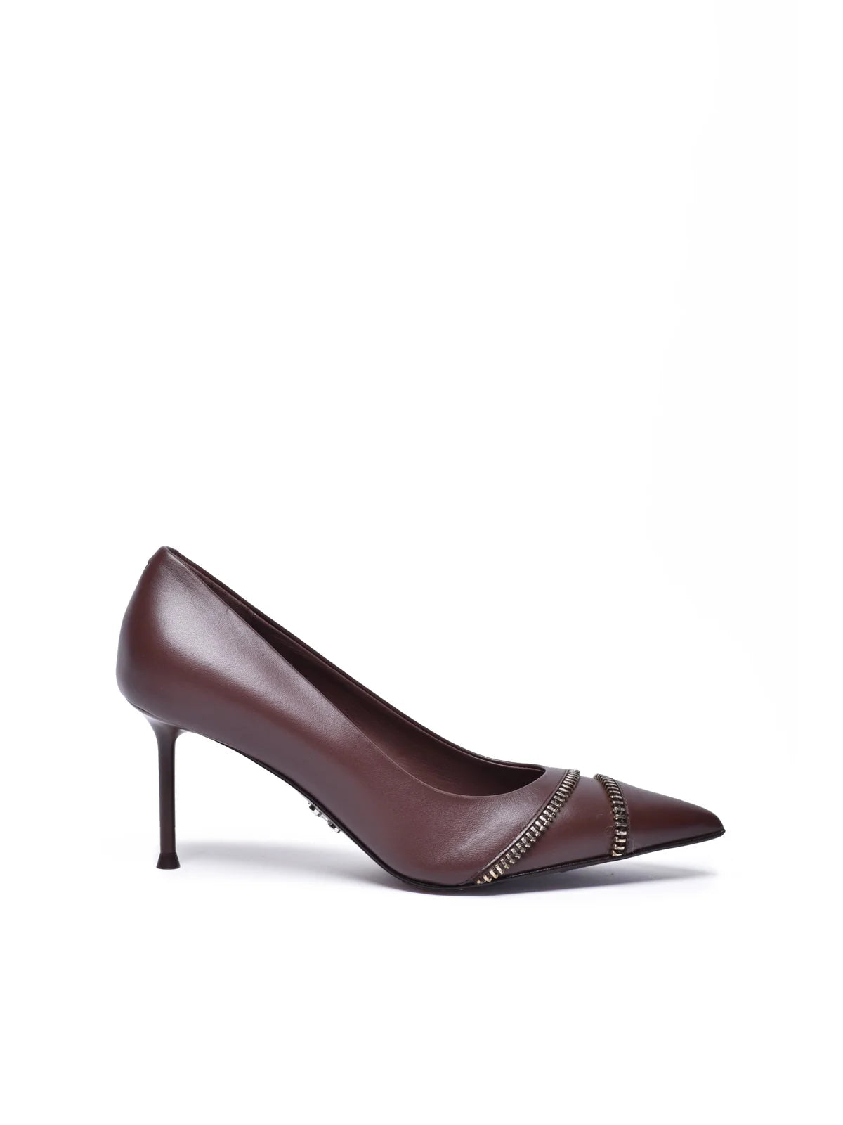 Brown Leather Pumps