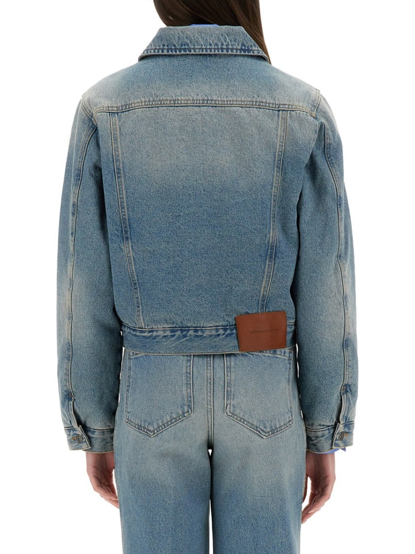 Padded Denim Jacket