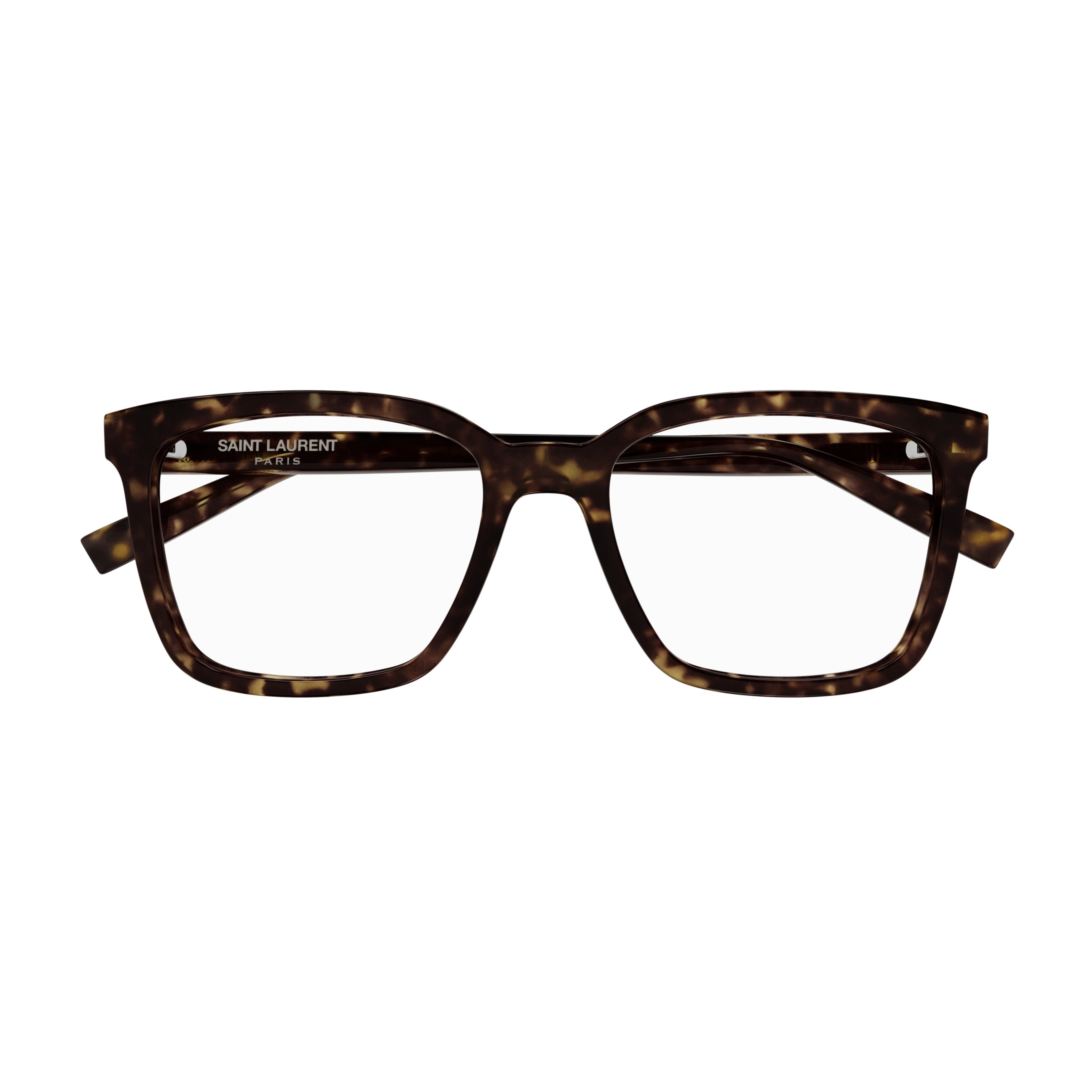 Sl 672 Tortoiseshell Square Frame Saint Laurent Sunglasses