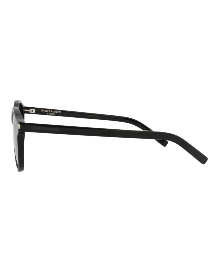 Round-Frame Acetate Sunglasses
