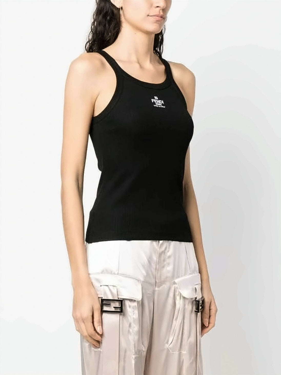 Fitted Ribbed Tank Top