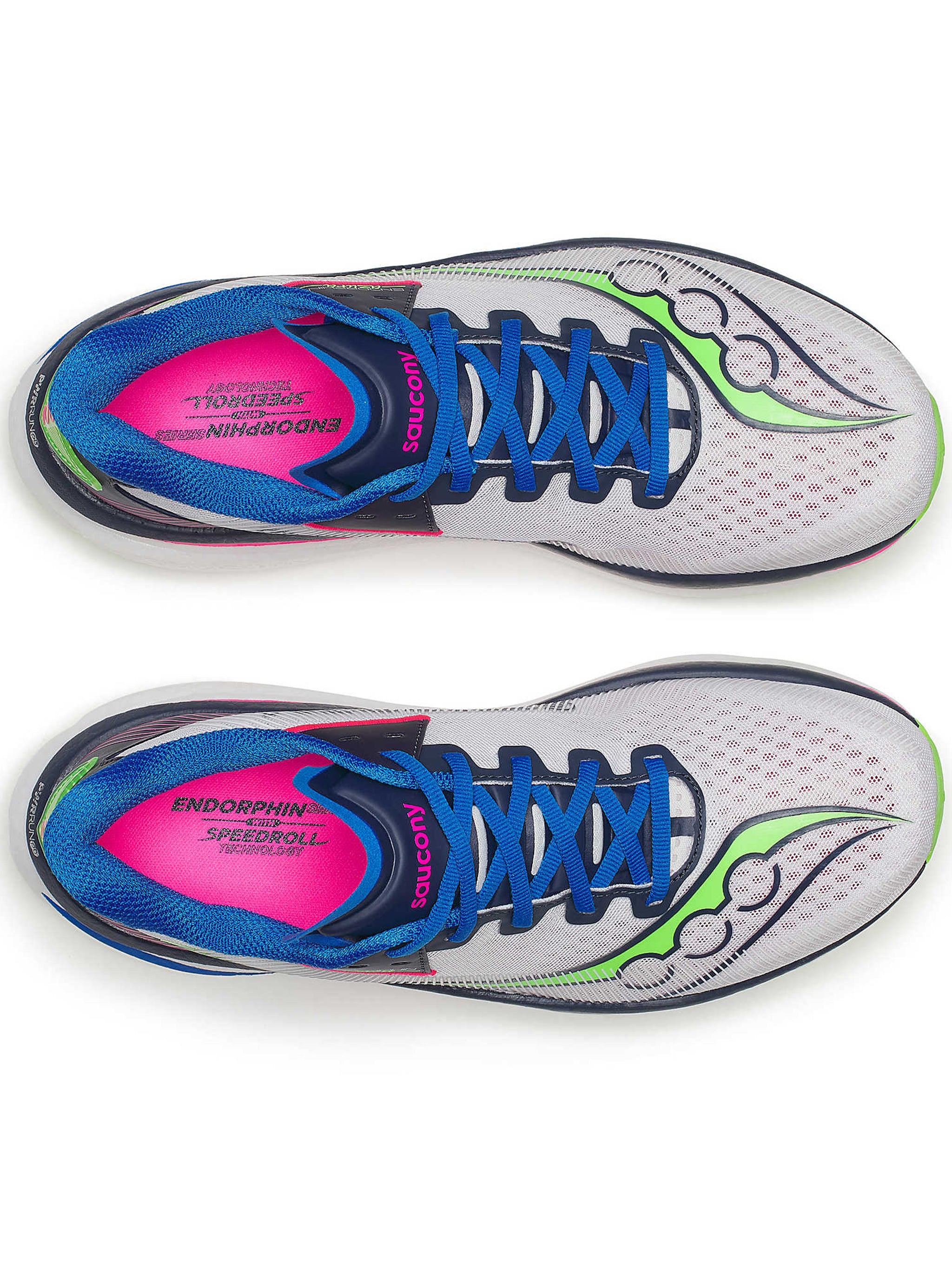 Breathable Mesh Running Shoe with Vibrant Accents