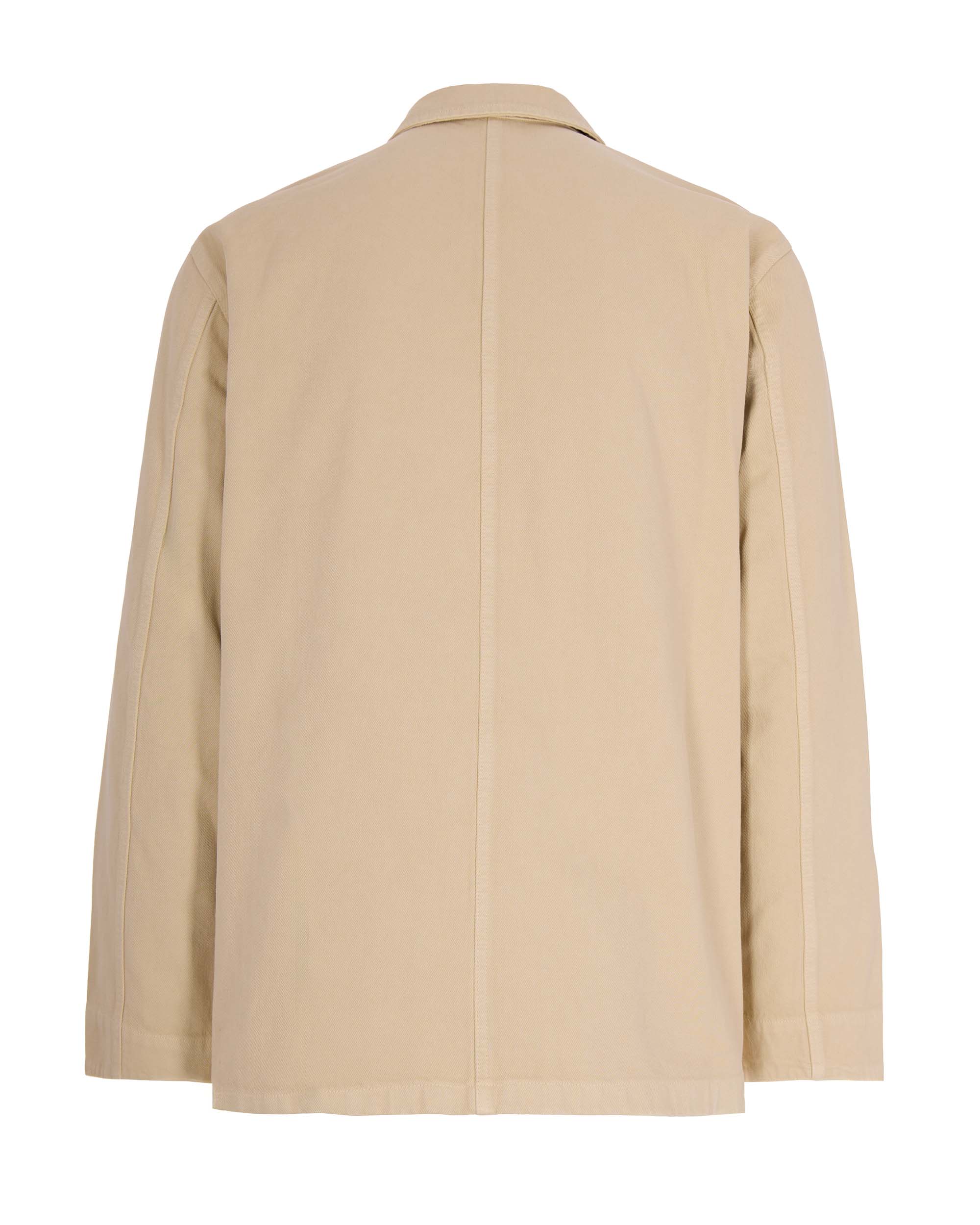 Denim Button-Front Jacket