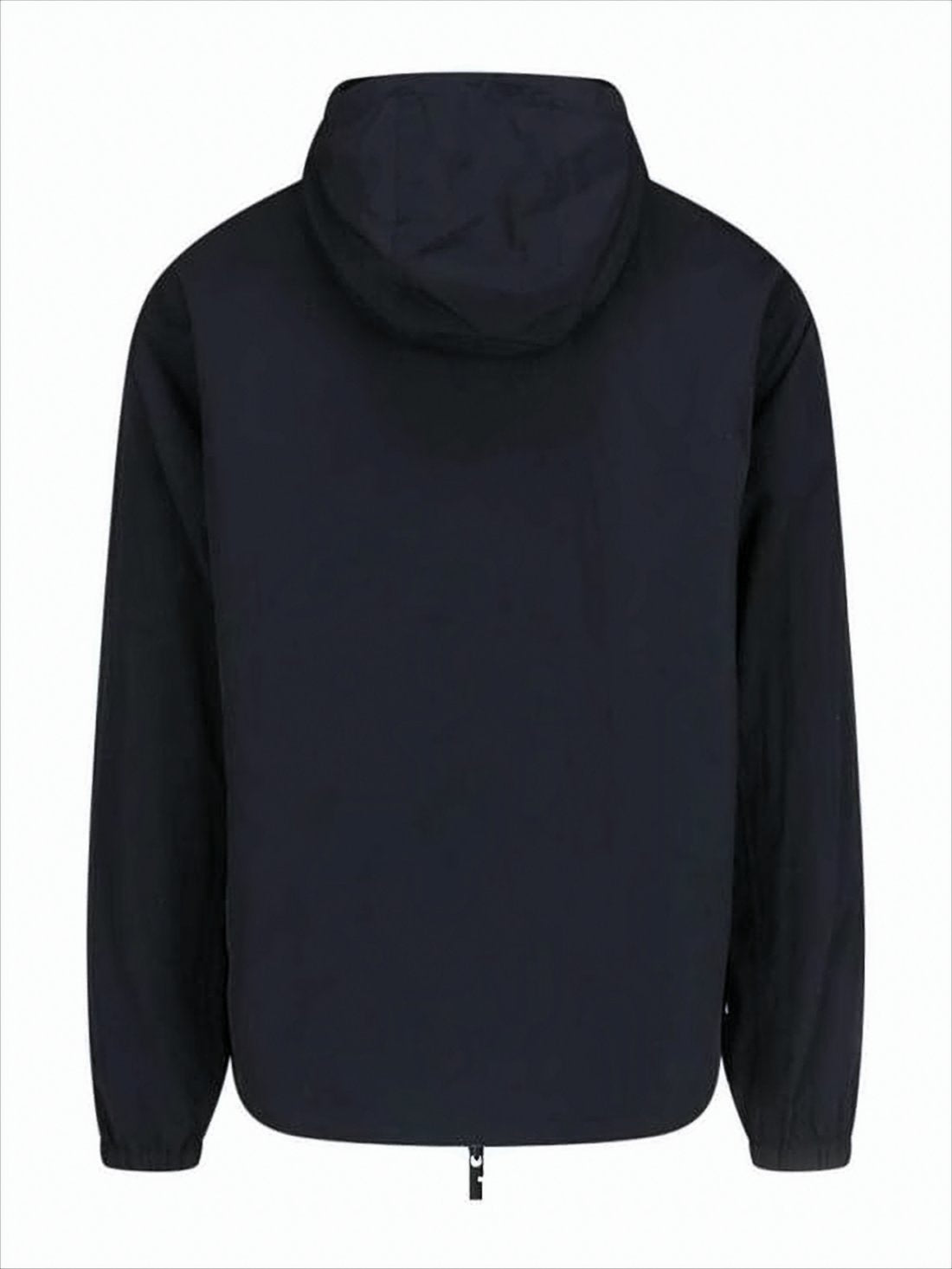 Lightweight Nylon Jacket with Attached Hood