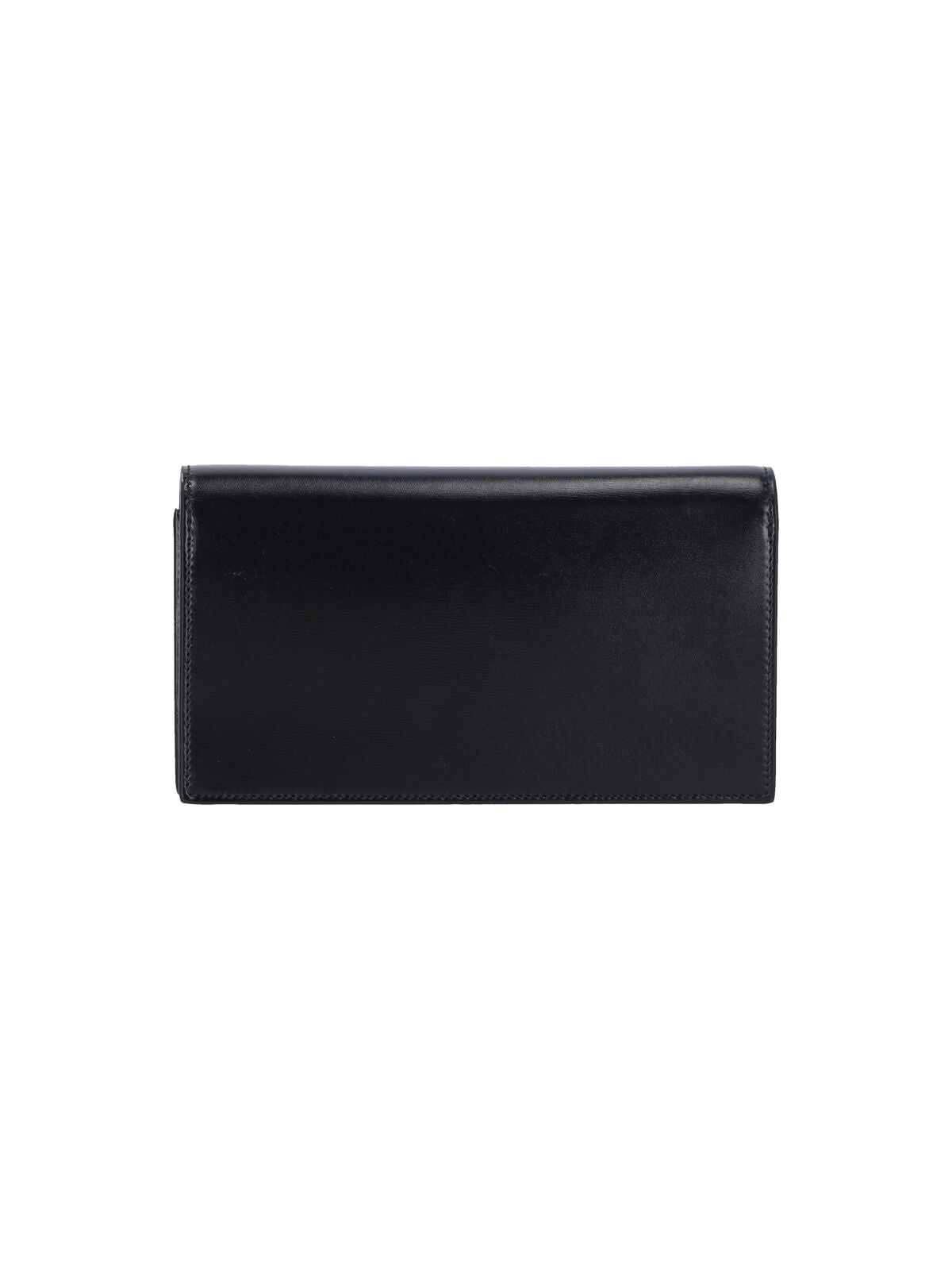 Black Mini Gancini Brushed Leather Bag