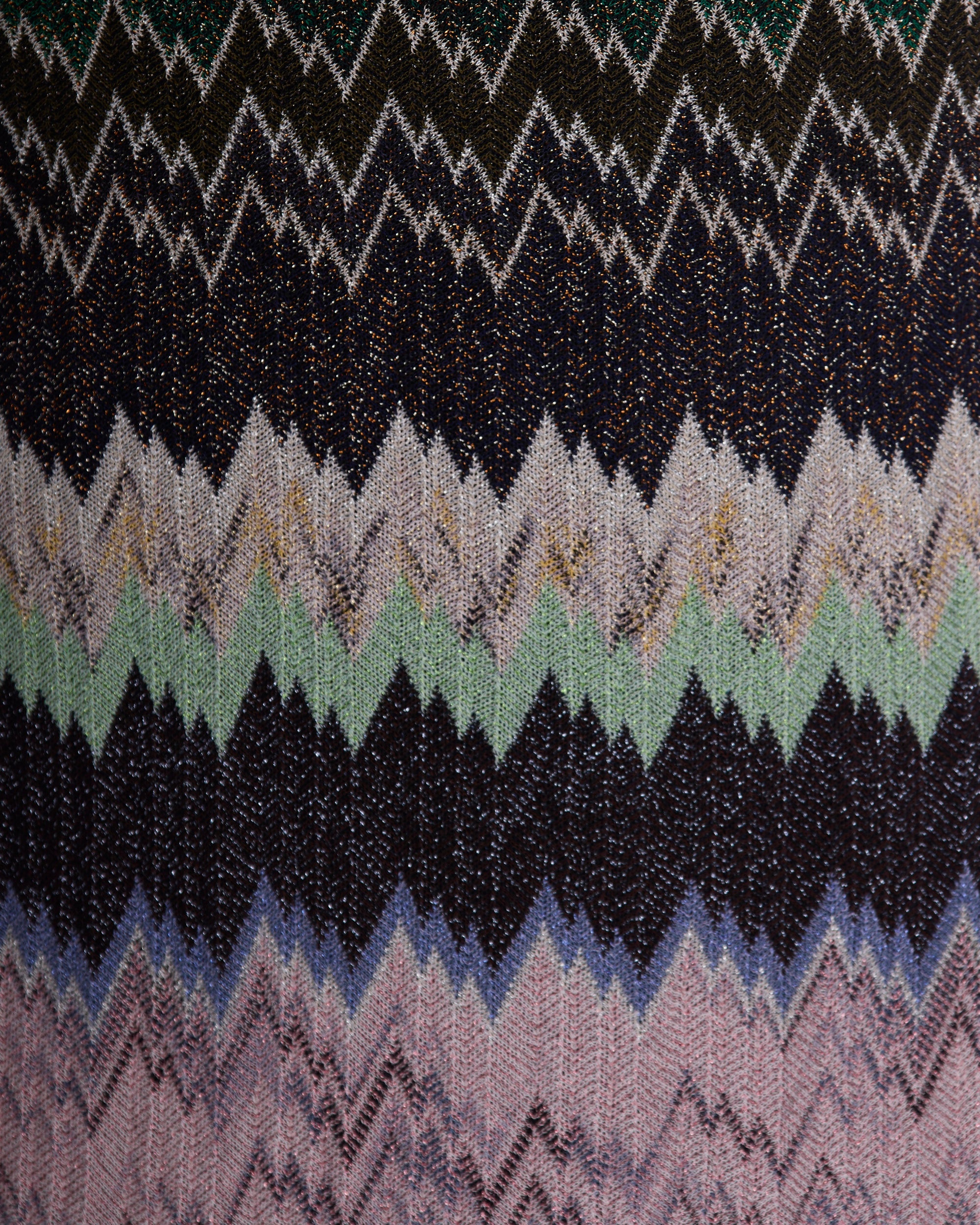 Multicolor Lamé Viscose Dress