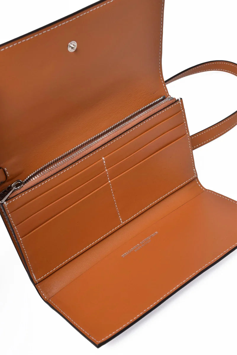 Wallet with Strap - Light Blue