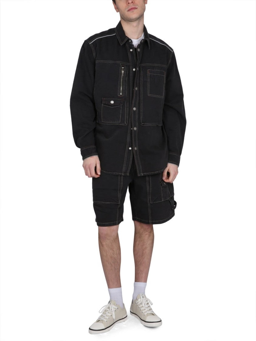 Peio Denim Bermuda Shorts