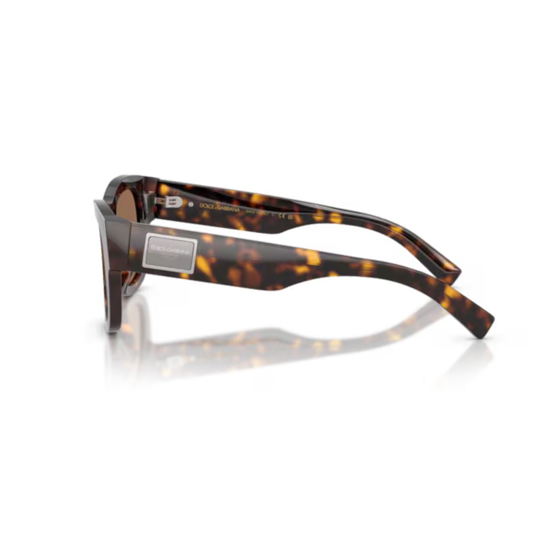 0dg4509 Rectangular Tortoiseshell Sunglasses