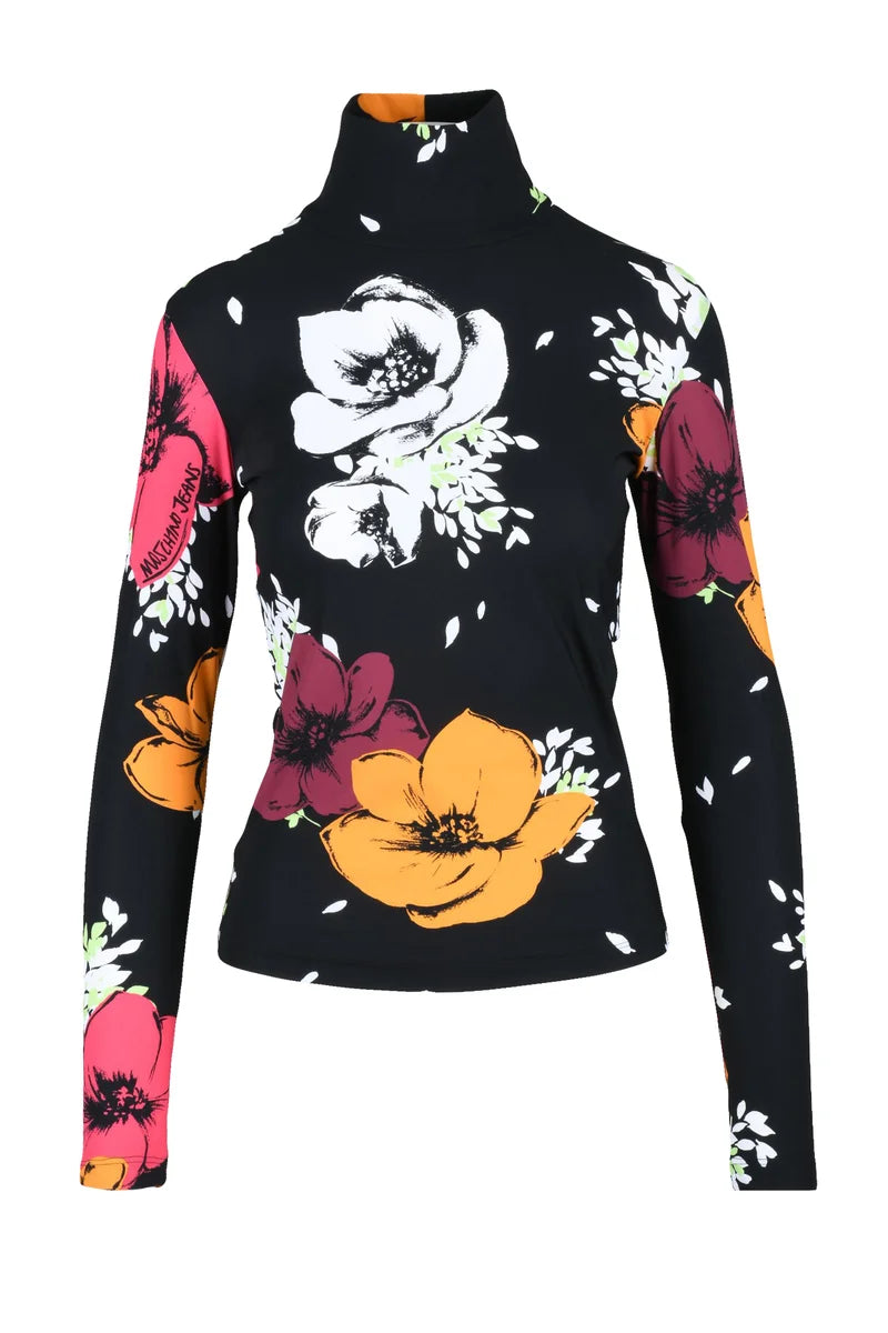 Jeans Jersey T-shirt - Multicolor