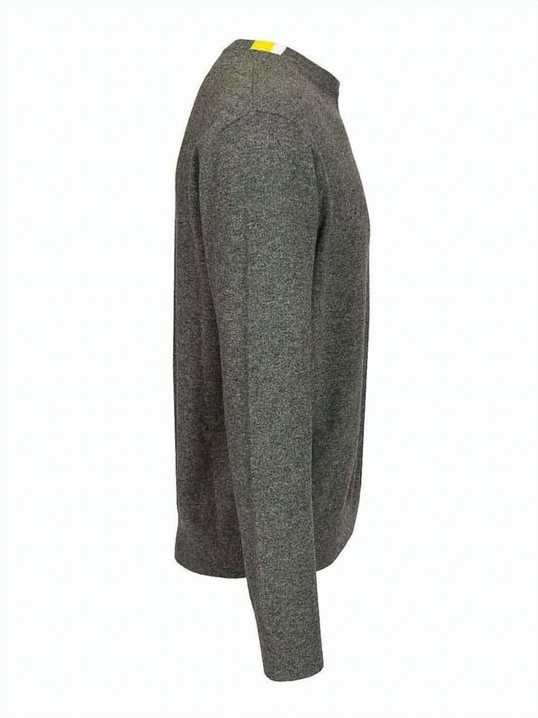 Grey Relaxed Fit Wool Blend Sweater