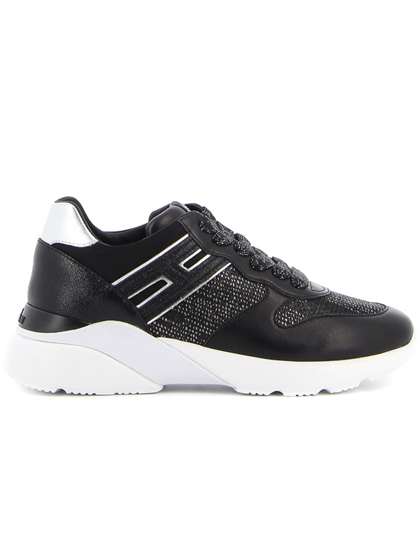Sneakers H261 In Pelle Nera