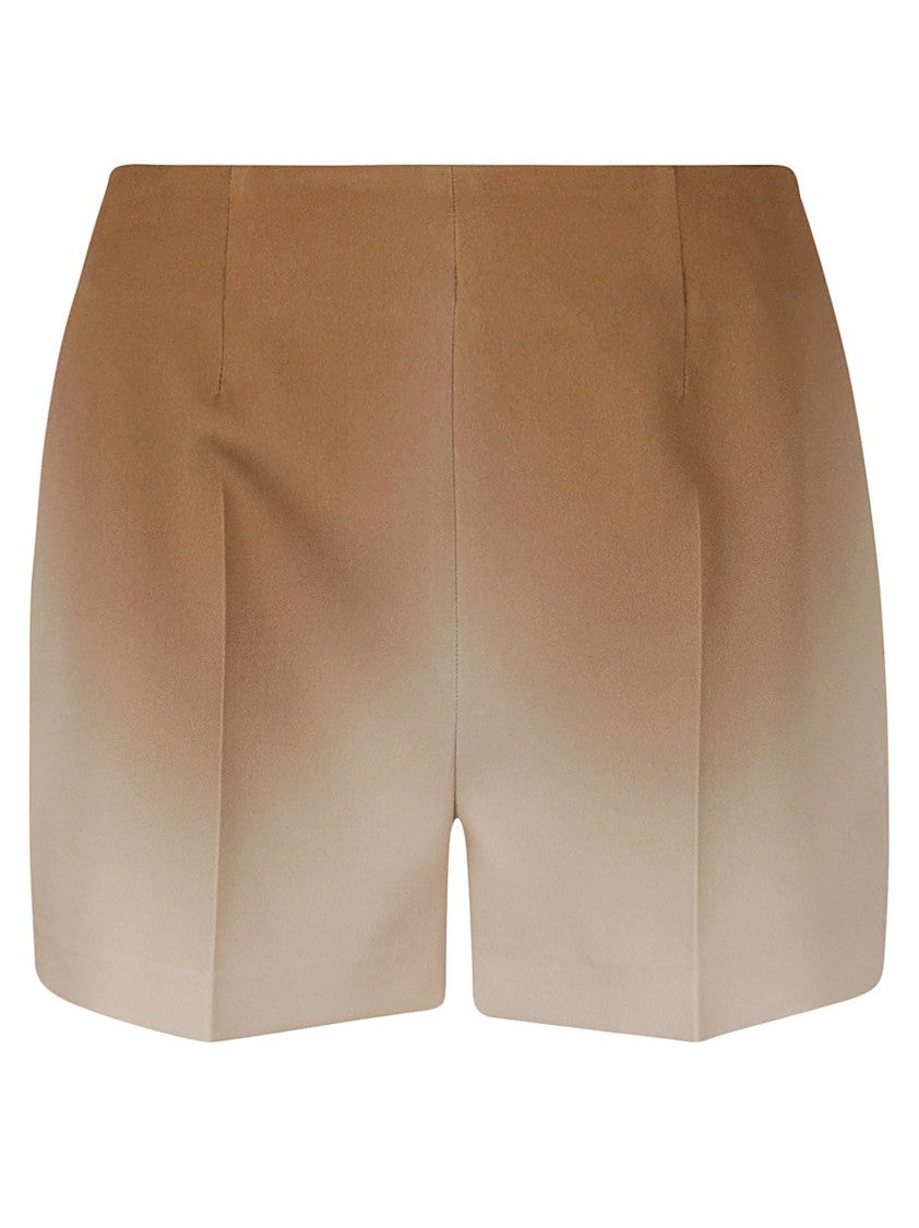 Tailored Brown Ombre Shorts