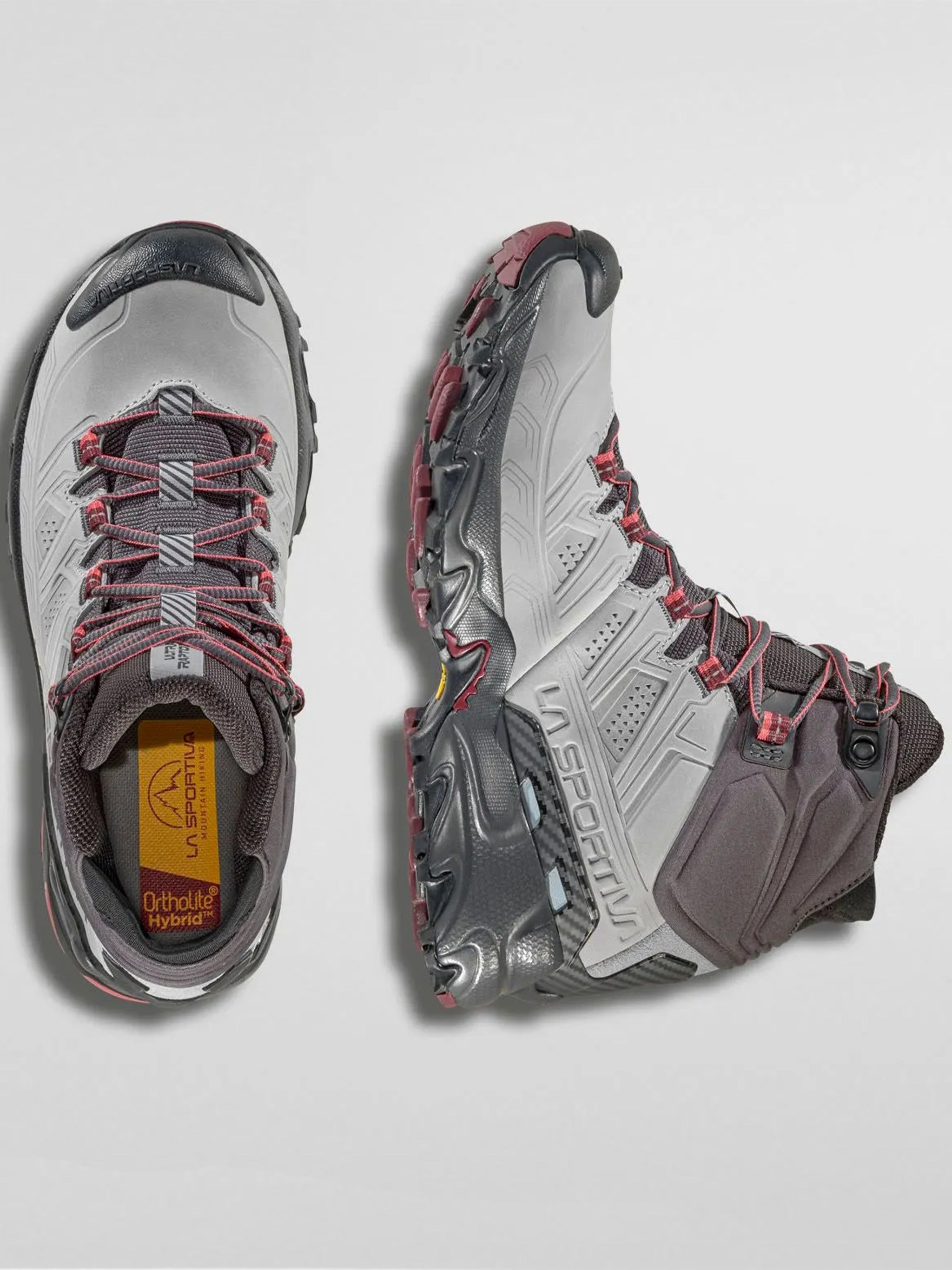 Grey/Black Ultra Raptor II Mid Hiking Boots