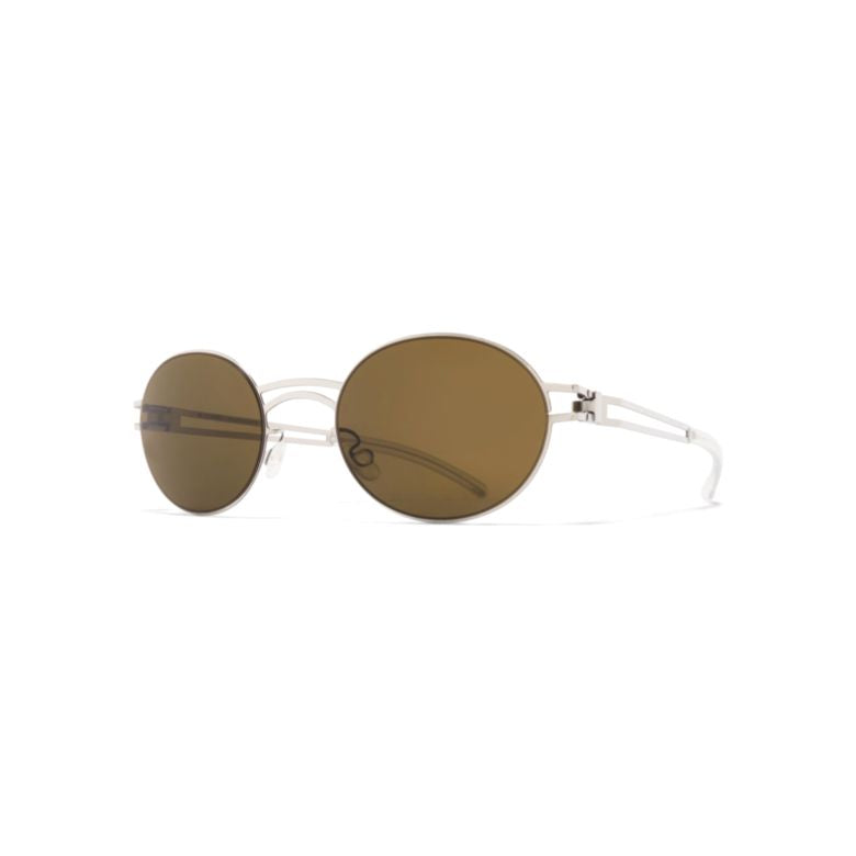 Dada Oval-Shaped Brown Lens Sunglasses