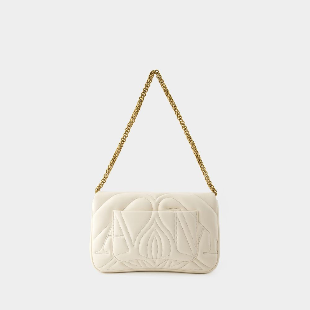 The Seal Crossbody Bag - Leather - Ivory