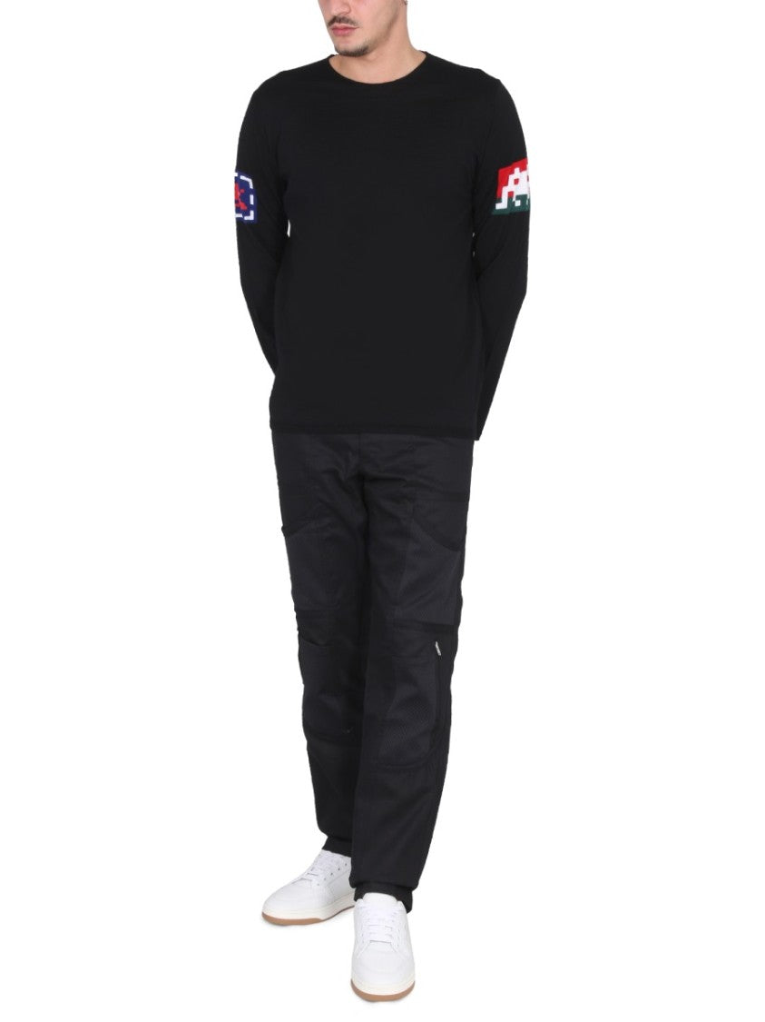 Black Wool Jersey