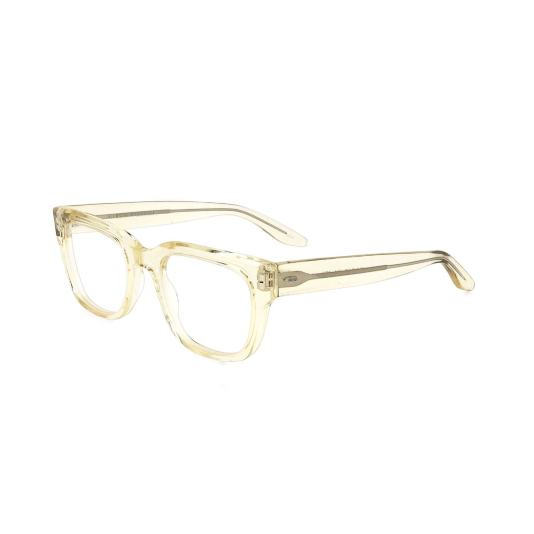 Bp5069 500ju Translucent Light Beige Square Eyeglasses with Thick Temples
