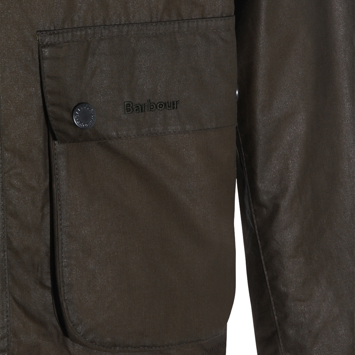 Classic Waxed Jacket with Corduroy Collar