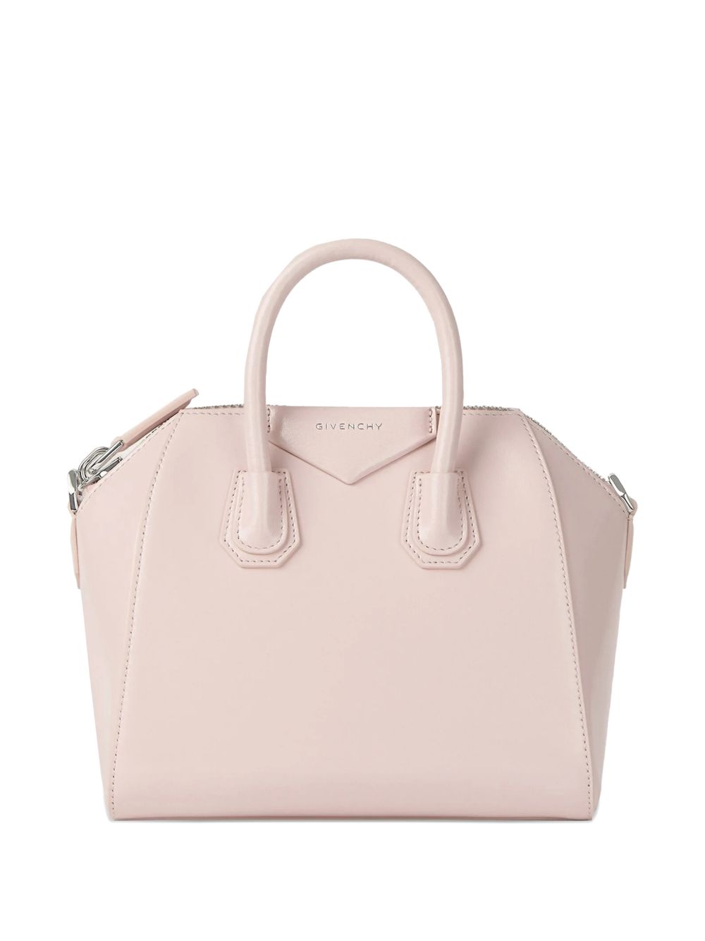 Minimalist Structured Leather Crossbody Bag