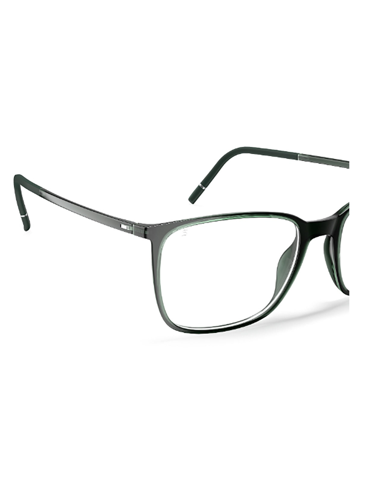 Sleek Black Optical Frames with Unique Temple Size