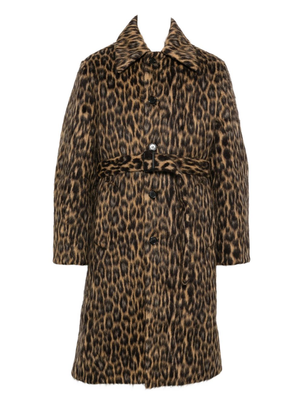 Leopard Print Coat