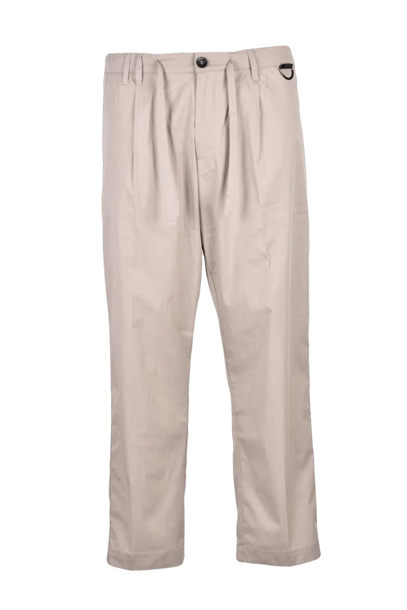 Relaxed Fit Trousers in Vibrant Turquoise