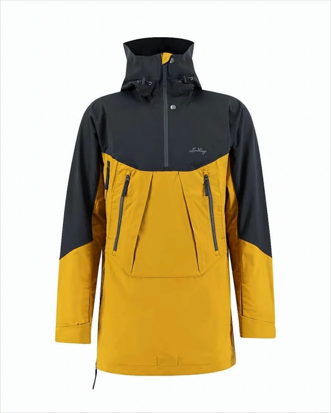 Two-Tone Casual Jacket with Adjustable Hood