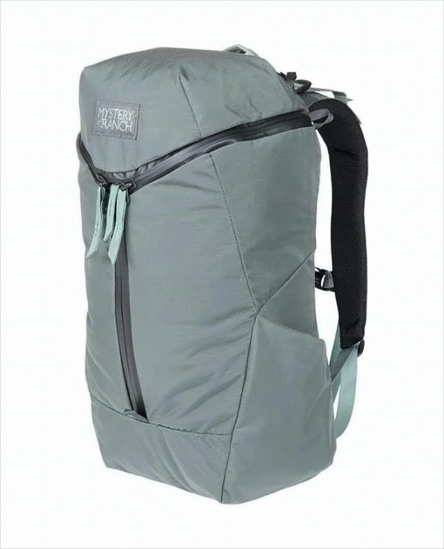 Structured Nylon Backpack with Top Flap