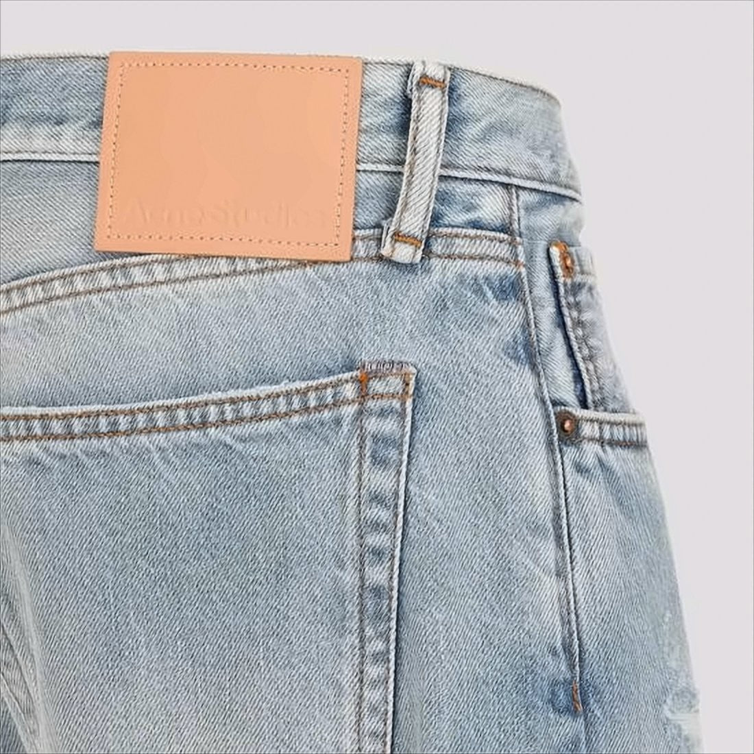 Straight-Leg Denim Trousers With Classic Five-Pocket Design