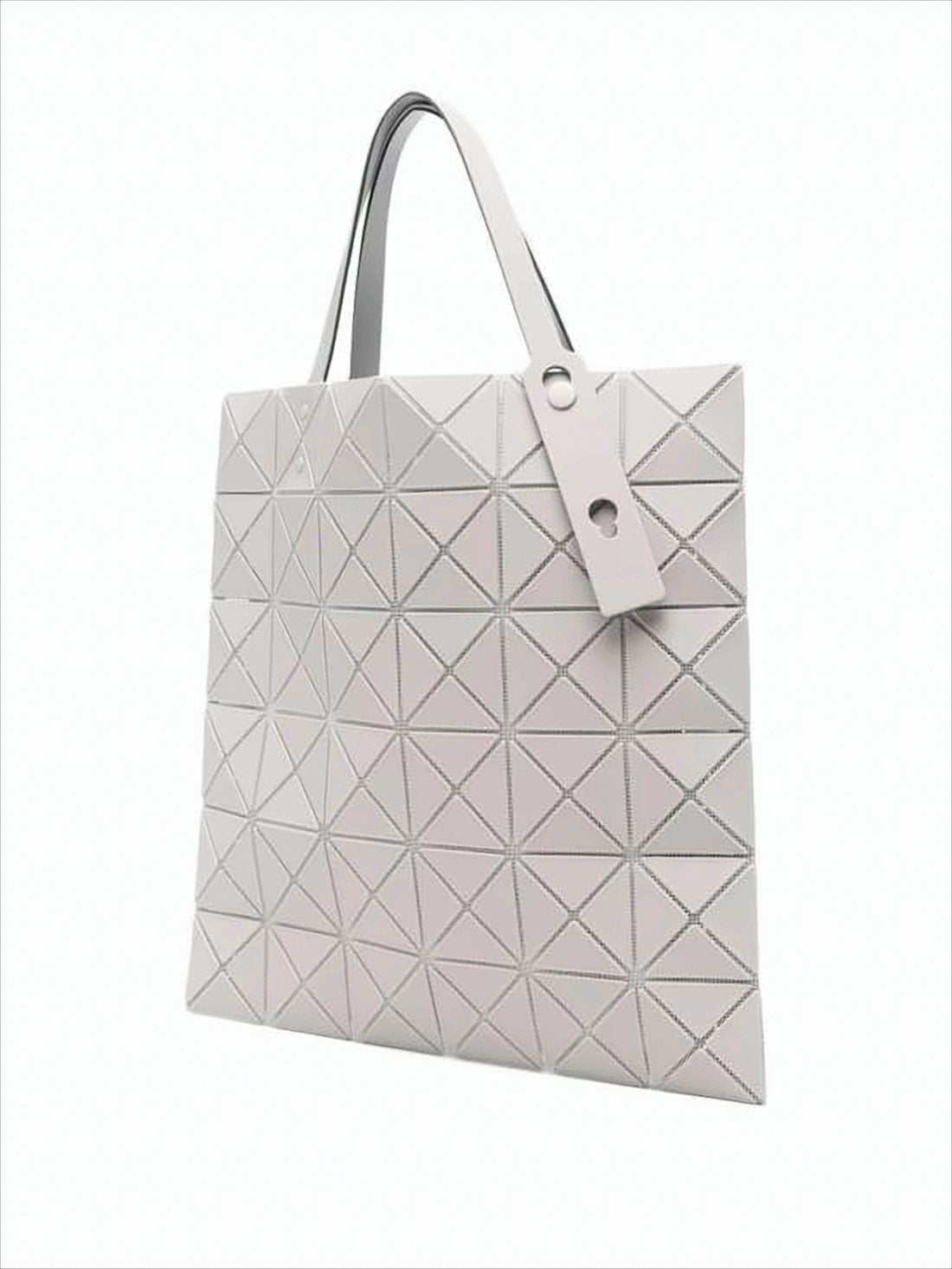 Geometric Tote Bag With Detachable Strap