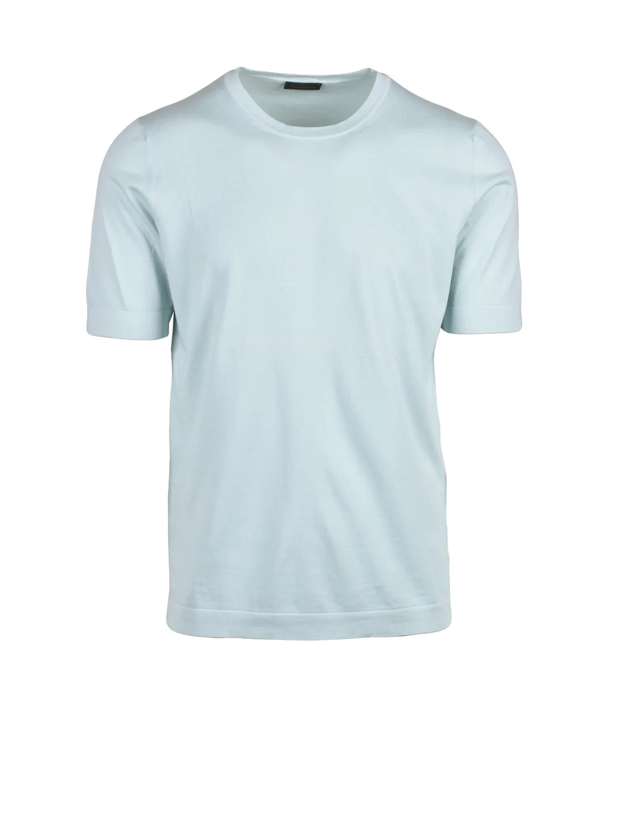 Aqua Green Cotton Knit Top