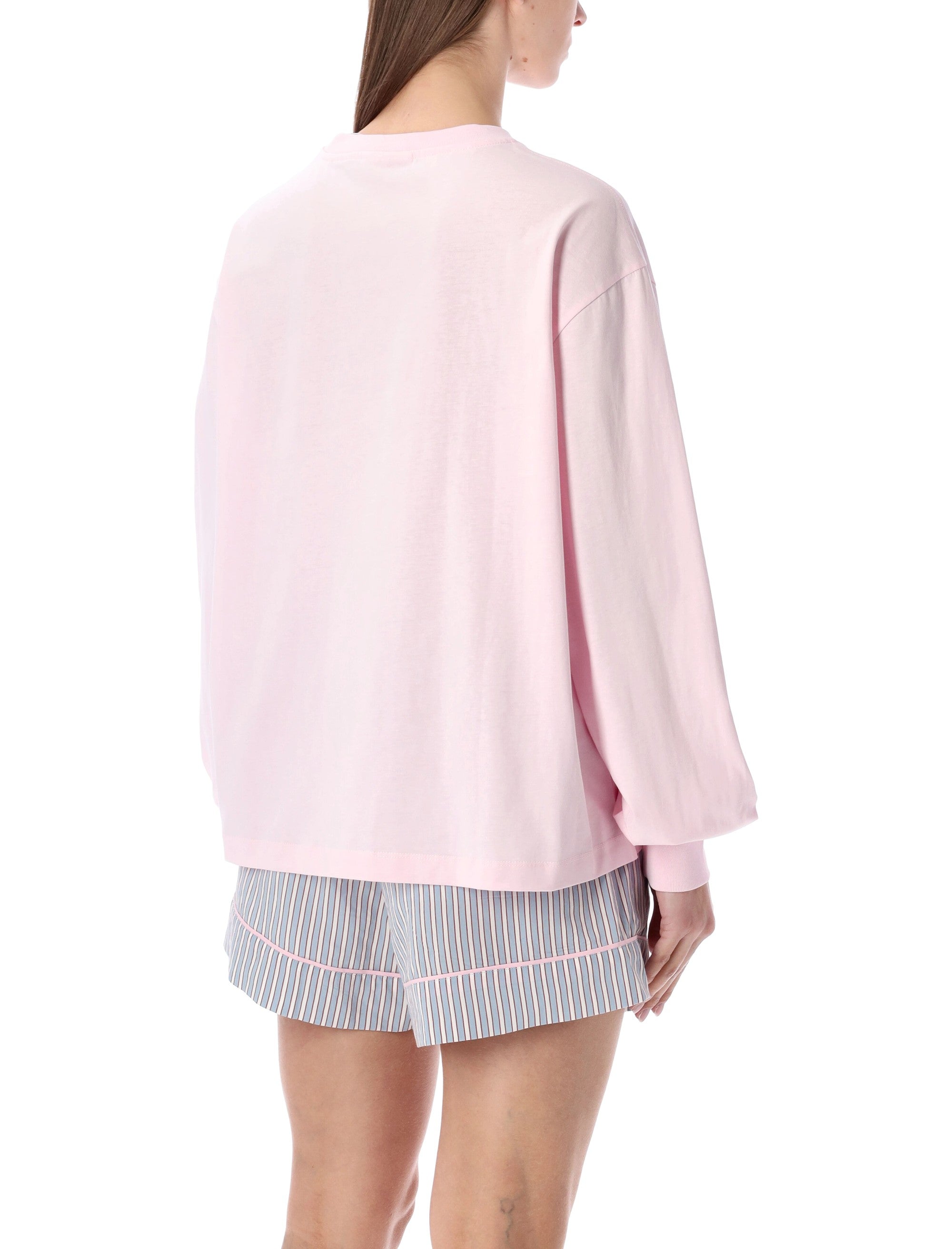 Pink Cherry Long-Sleeve T-Shirt