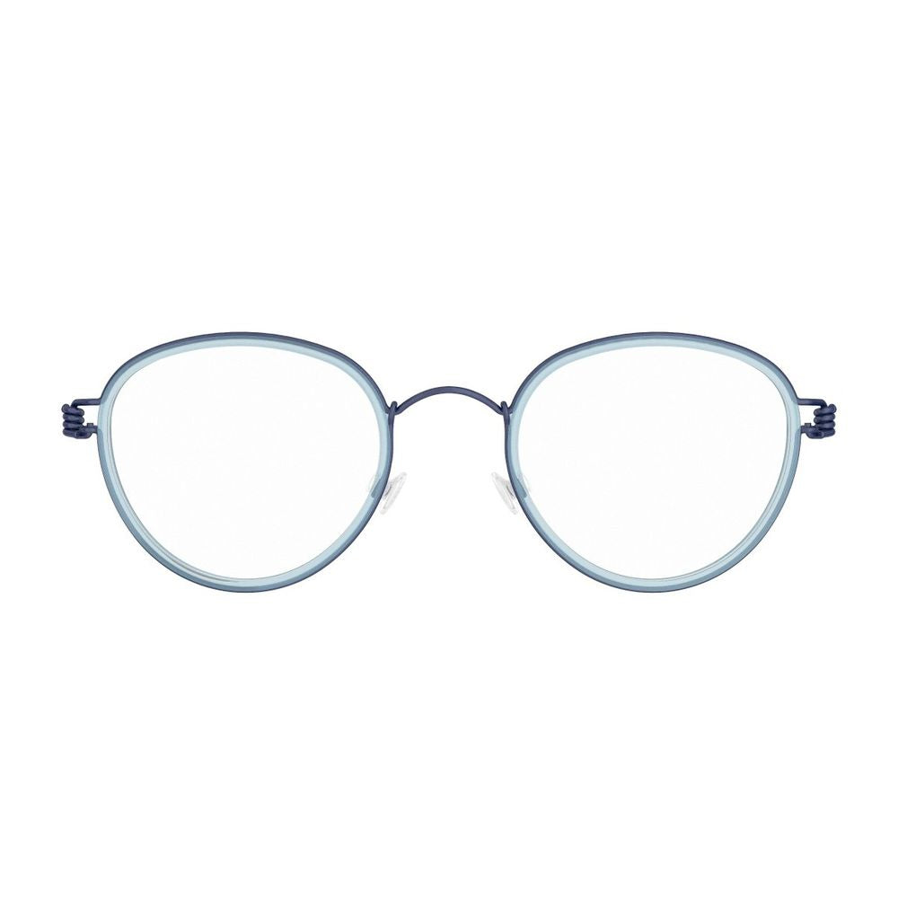 Lindberg Kid Teen Air Rim Jackie U13/U13/U13/K114M Blu Matte Phantos-Shaped Lindberg Kid Teen Air Rim Jackie Eyewear