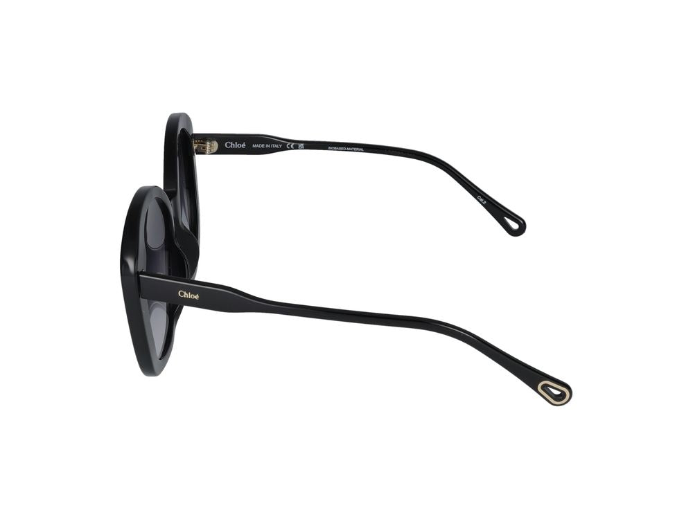 Sunglasses Chloé CH0081S 005 black black blue 55/18/140