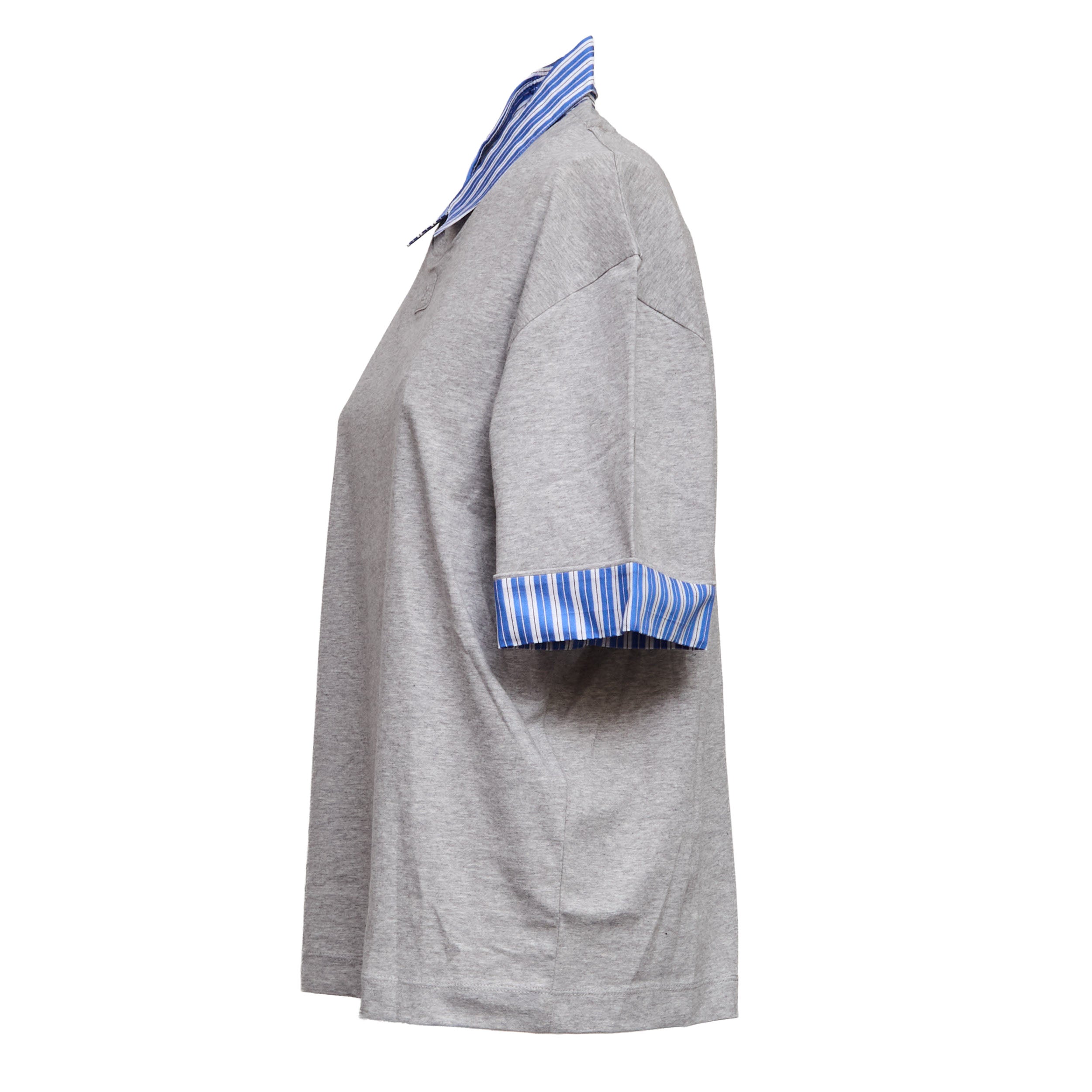 Contrast Detail T-Shirt